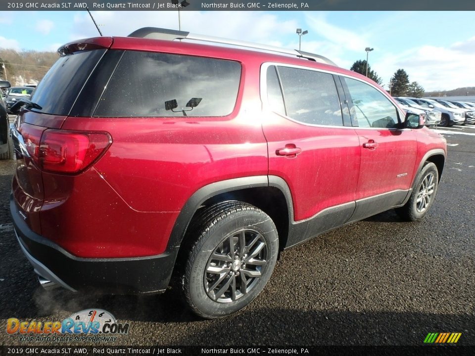 2019 GMC Acadia SLT AWD Red Quartz Tintcoat / Jet Black Photo #5