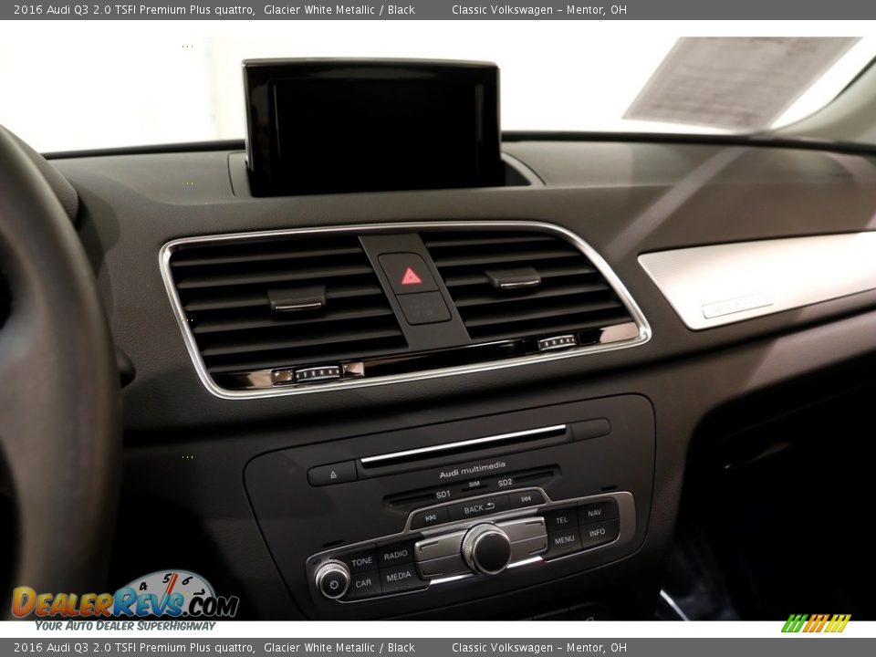 2016 Audi Q3 2.0 TSFI Premium Plus quattro Glacier White Metallic / Black Photo #8