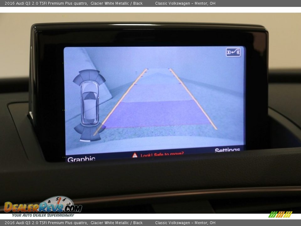 2016 Audi Q3 2.0 TSFI Premium Plus quattro Glacier White Metallic / Black Photo #16