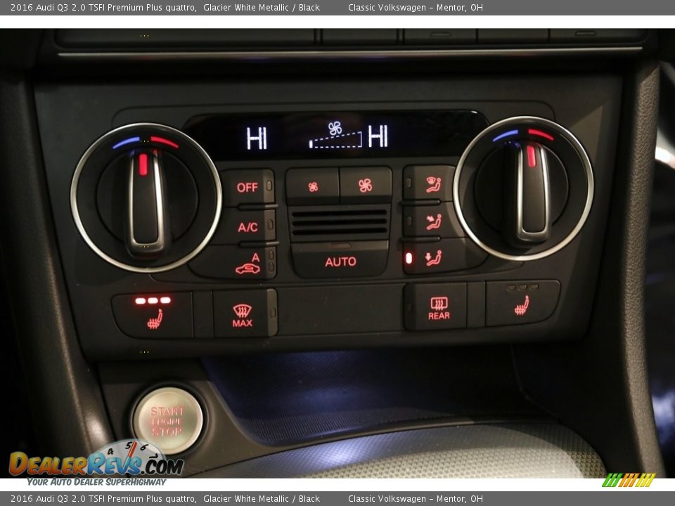 2016 Audi Q3 2.0 TSFI Premium Plus quattro Glacier White Metallic / Black Photo #18