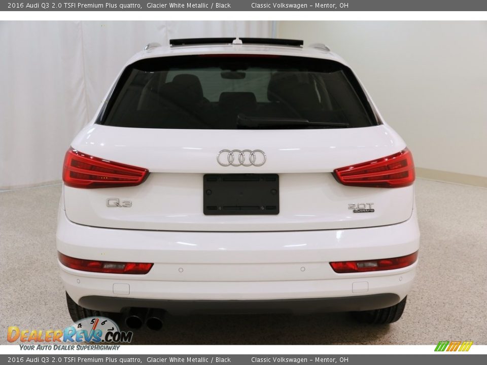 2016 Audi Q3 2.0 TSFI Premium Plus quattro Glacier White Metallic / Black Photo #23