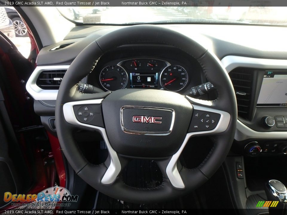 2019 GMC Acadia SLT AWD Red Quartz Tintcoat / Jet Black Photo #17