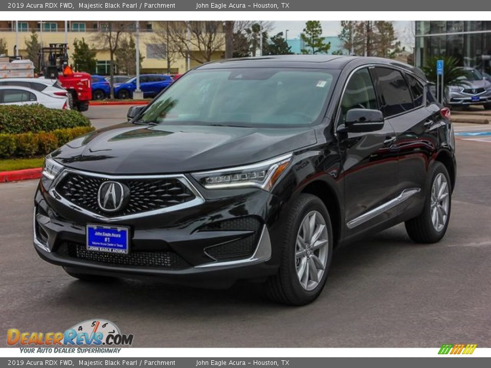 2019 Acura RDX FWD Majestic Black Pearl / Parchment Photo #3