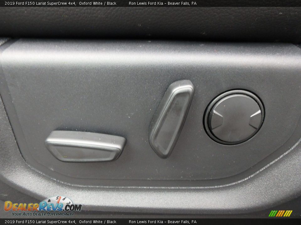 2019 Ford F150 Lariat SuperCrew 4x4 Oxford White / Black Photo #15