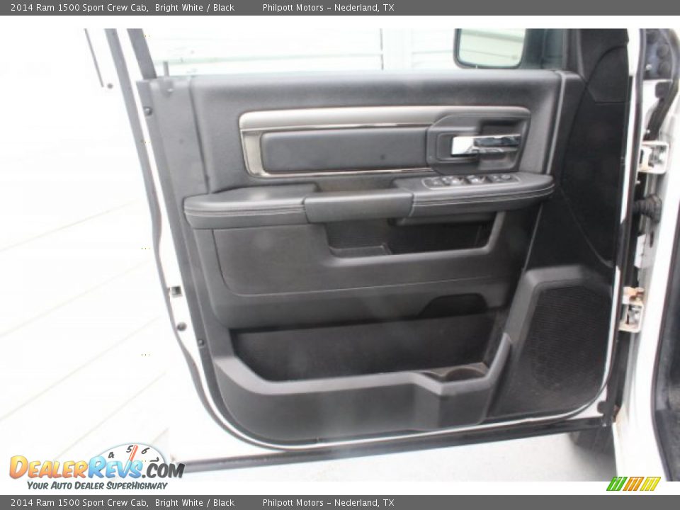 2014 Ram 1500 Sport Crew Cab Bright White / Black Photo #11