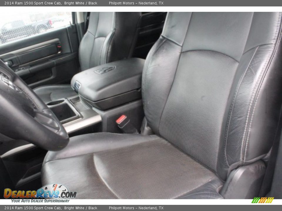 2014 Ram 1500 Sport Crew Cab Bright White / Black Photo #12