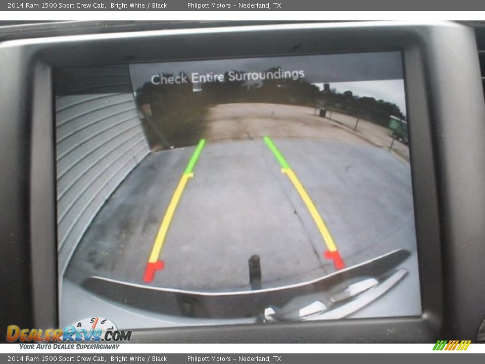 2014 Ram 1500 Sport Crew Cab Bright White / Black Photo #15