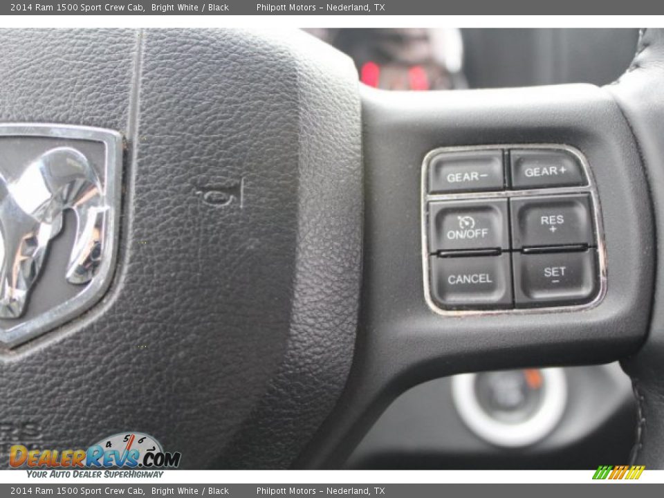 2014 Ram 1500 Sport Crew Cab Bright White / Black Photo #19