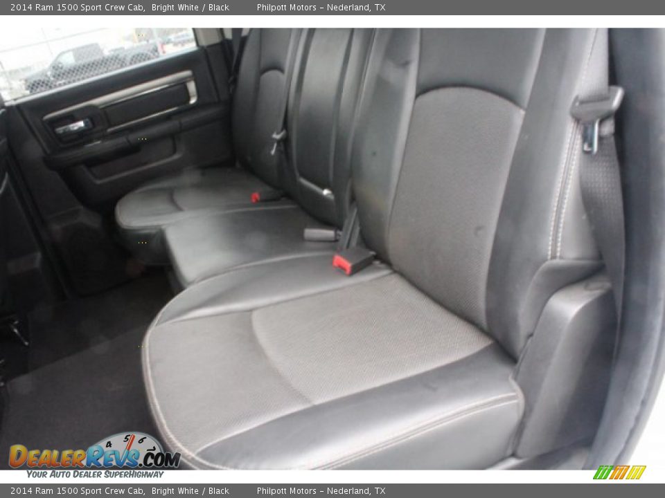 2014 Ram 1500 Sport Crew Cab Bright White / Black Photo #21
