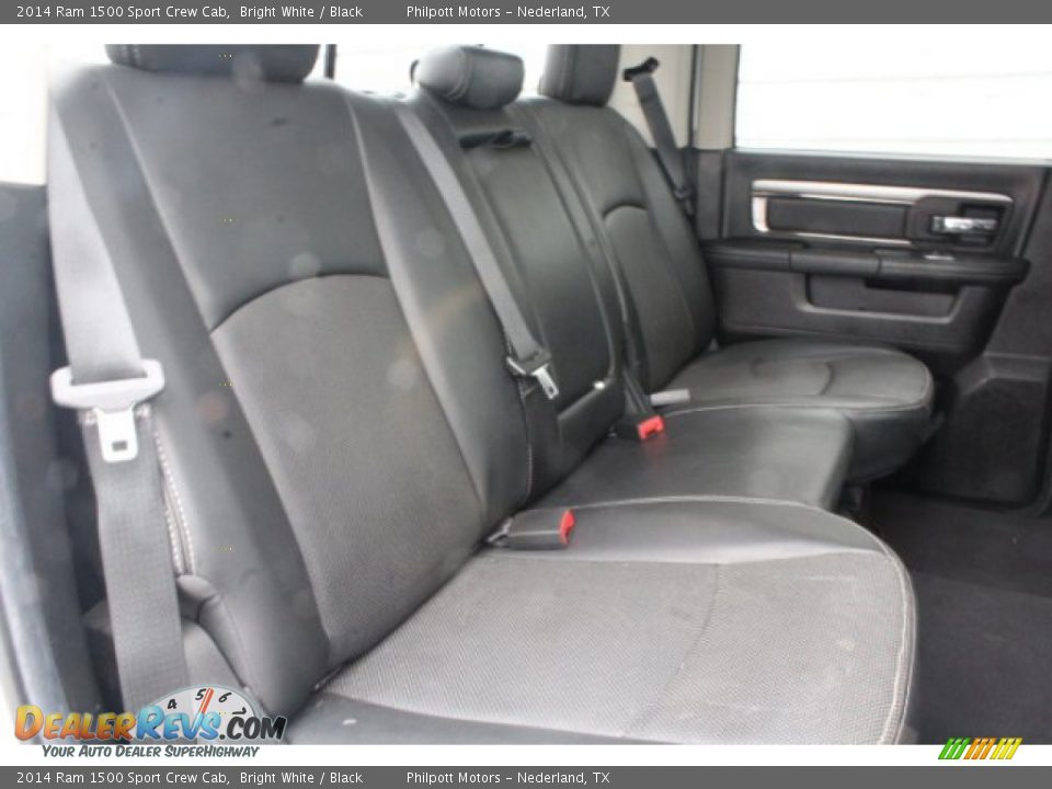 2014 Ram 1500 Sport Crew Cab Bright White / Black Photo #27