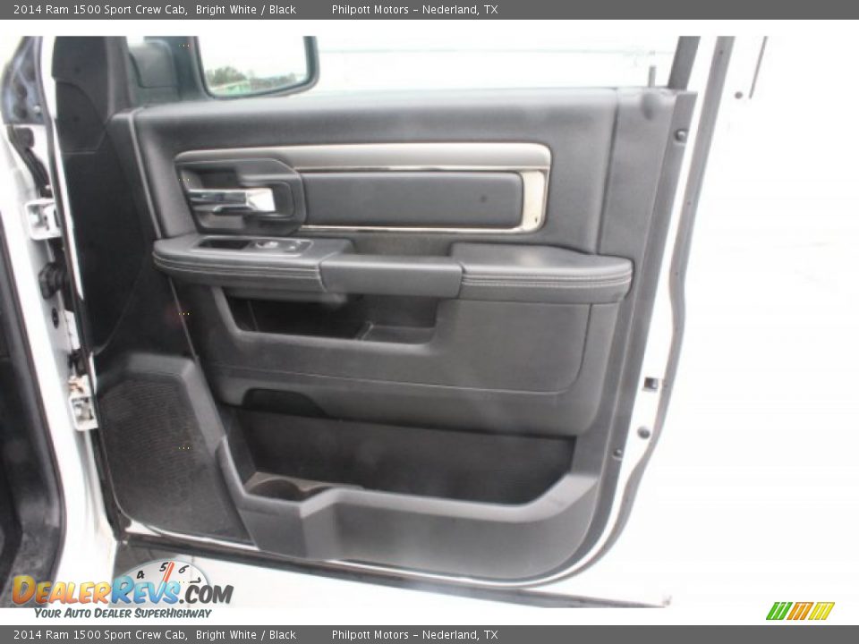 2014 Ram 1500 Sport Crew Cab Bright White / Black Photo #28