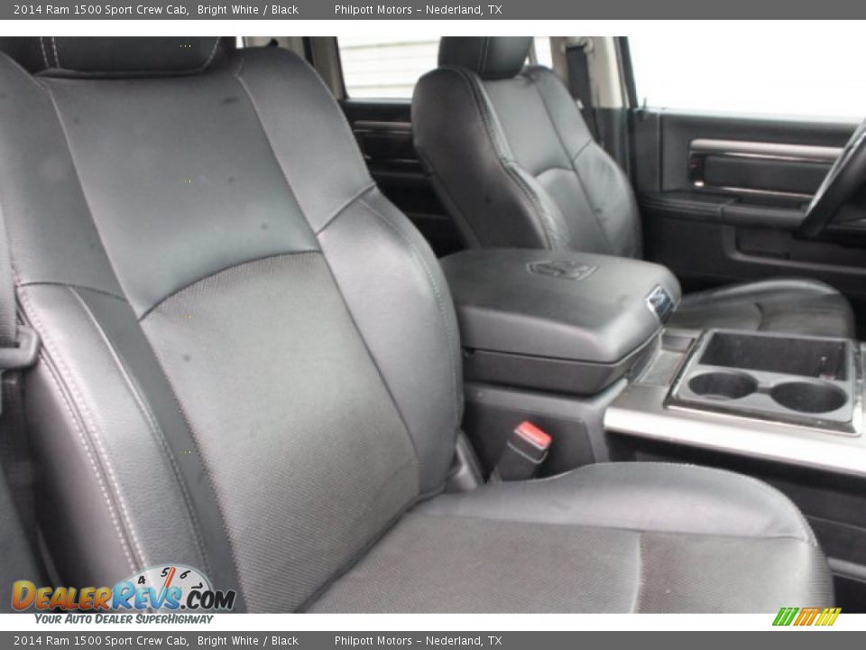 2014 Ram 1500 Sport Crew Cab Bright White / Black Photo #29