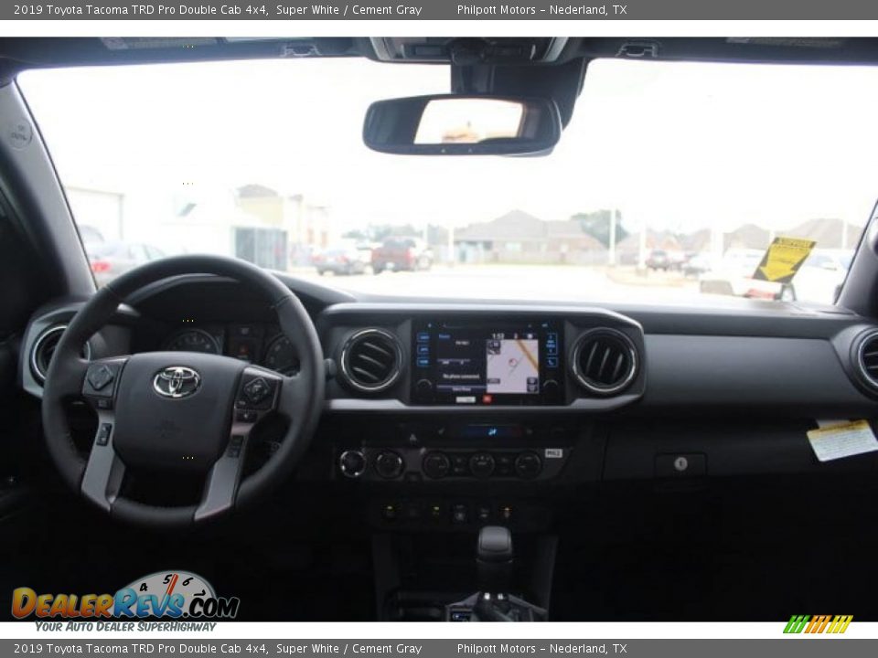 2019 Toyota Tacoma TRD Pro Double Cab 4x4 Super White / Cement Gray Photo #19