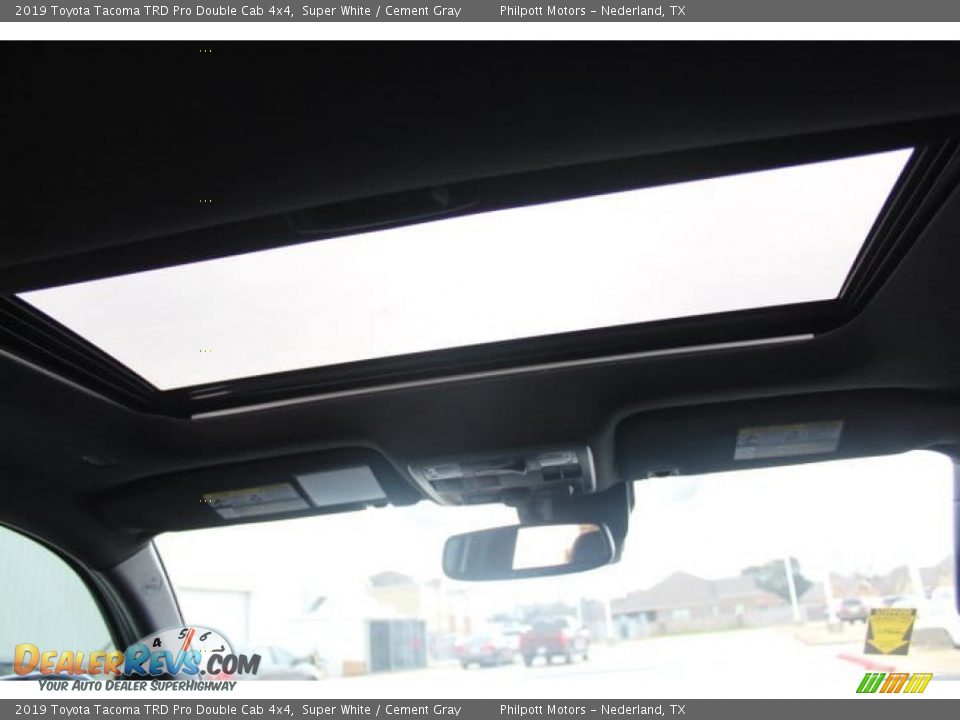2019 Toyota Tacoma TRD Pro Double Cab 4x4 Super White / Cement Gray Photo #21