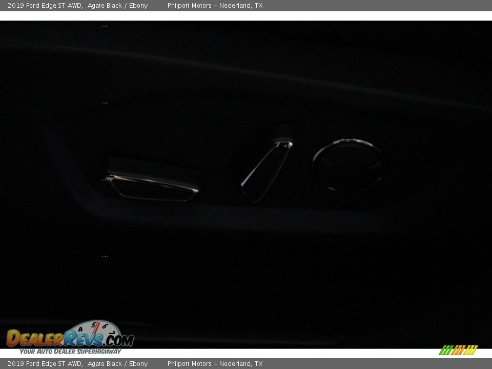 2019 Ford Edge ST AWD Agate Black / Ebony Photo #10
