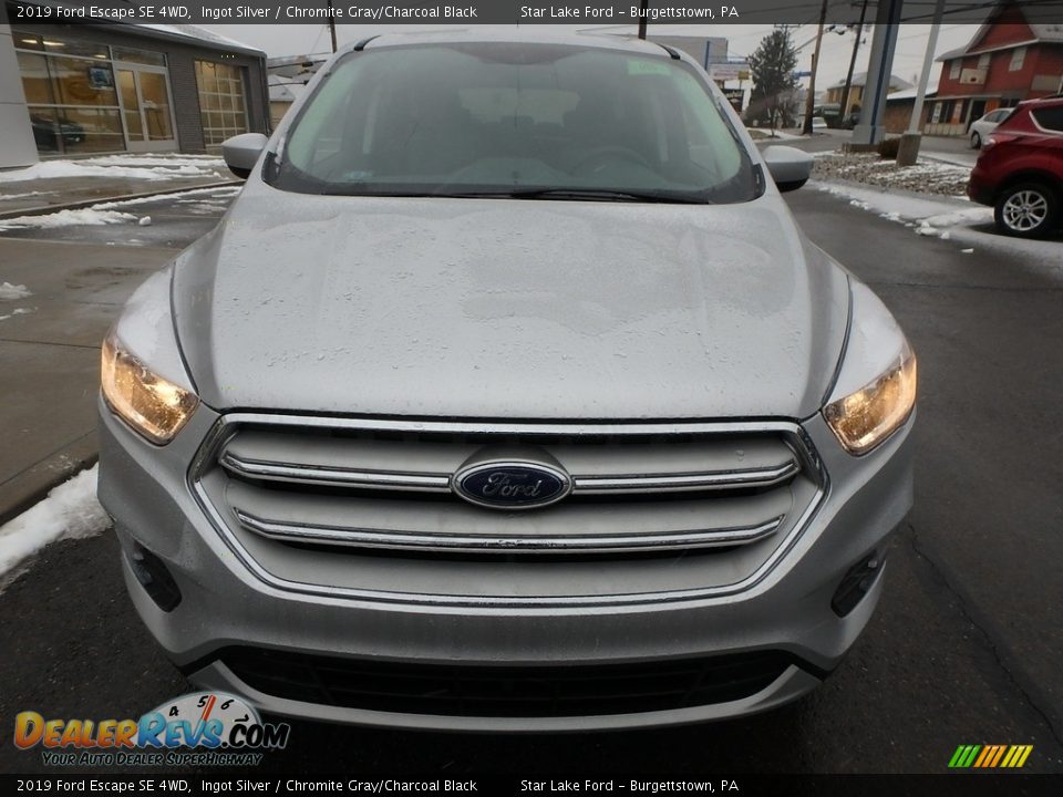 2019 Ford Escape SE 4WD Ingot Silver / Chromite Gray/Charcoal Black Photo #2
