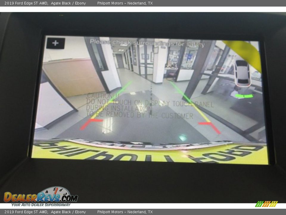 2019 Ford Edge ST AWD Agate Black / Ebony Photo #12