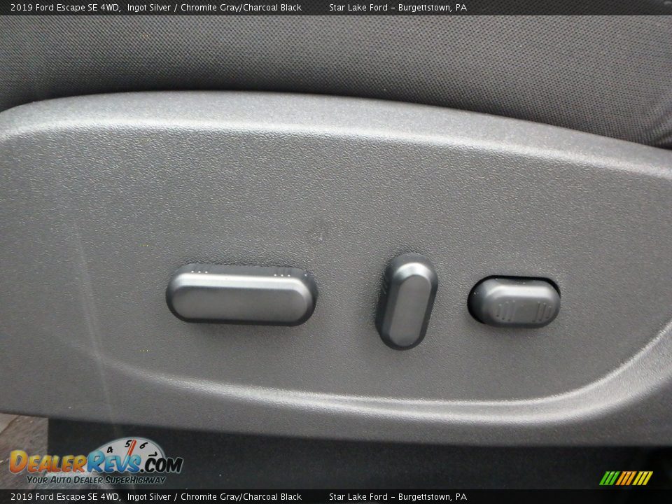 2019 Ford Escape SE 4WD Ingot Silver / Chromite Gray/Charcoal Black Photo #15