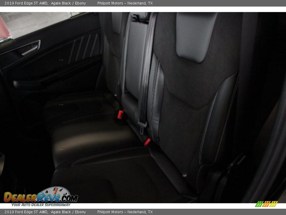 2019 Ford Edge ST AWD Agate Black / Ebony Photo #18