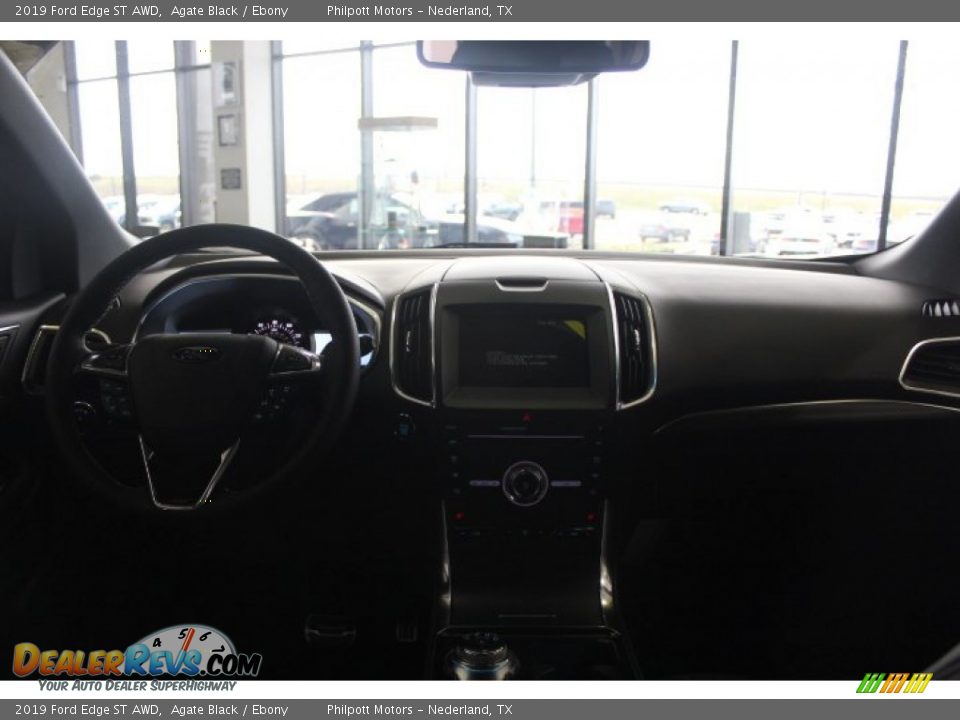 2019 Ford Edge ST AWD Agate Black / Ebony Photo #19