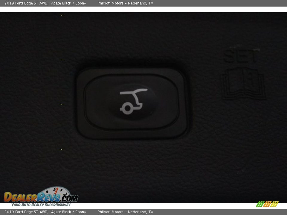 2019 Ford Edge ST AWD Agate Black / Ebony Photo #22