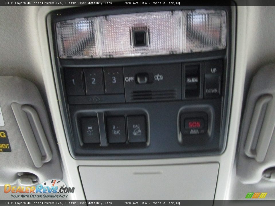 2016 Toyota 4Runner Limited 4x4 Classic Silver Metallic / Black Photo #26