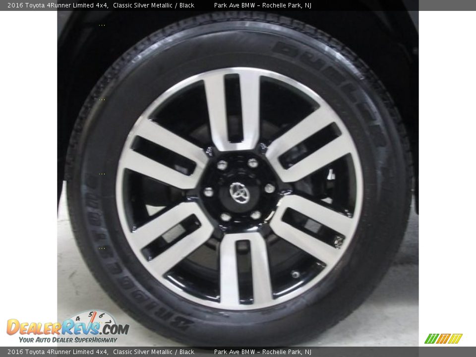 2016 Toyota 4Runner Limited 4x4 Classic Silver Metallic / Black Photo #28