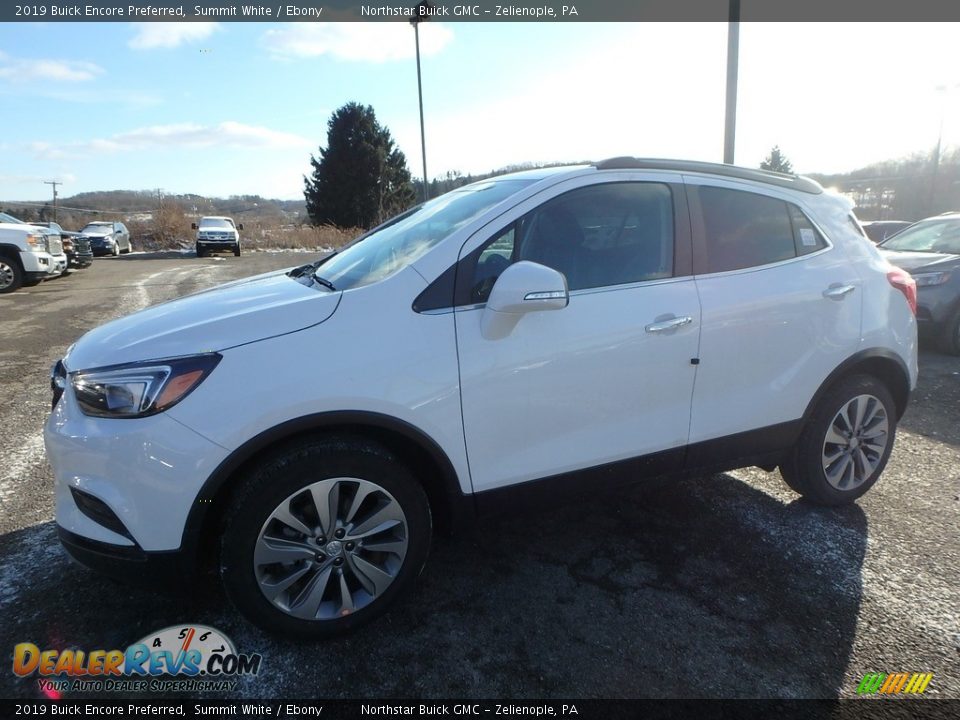 2019 Buick Encore Preferred Summit White / Ebony Photo #1