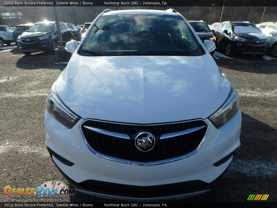 2019 Buick Encore Preferred Summit White / Ebony Photo #2