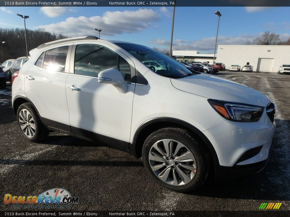 2019 Buick Encore Preferred Summit White / Ebony Photo #3
