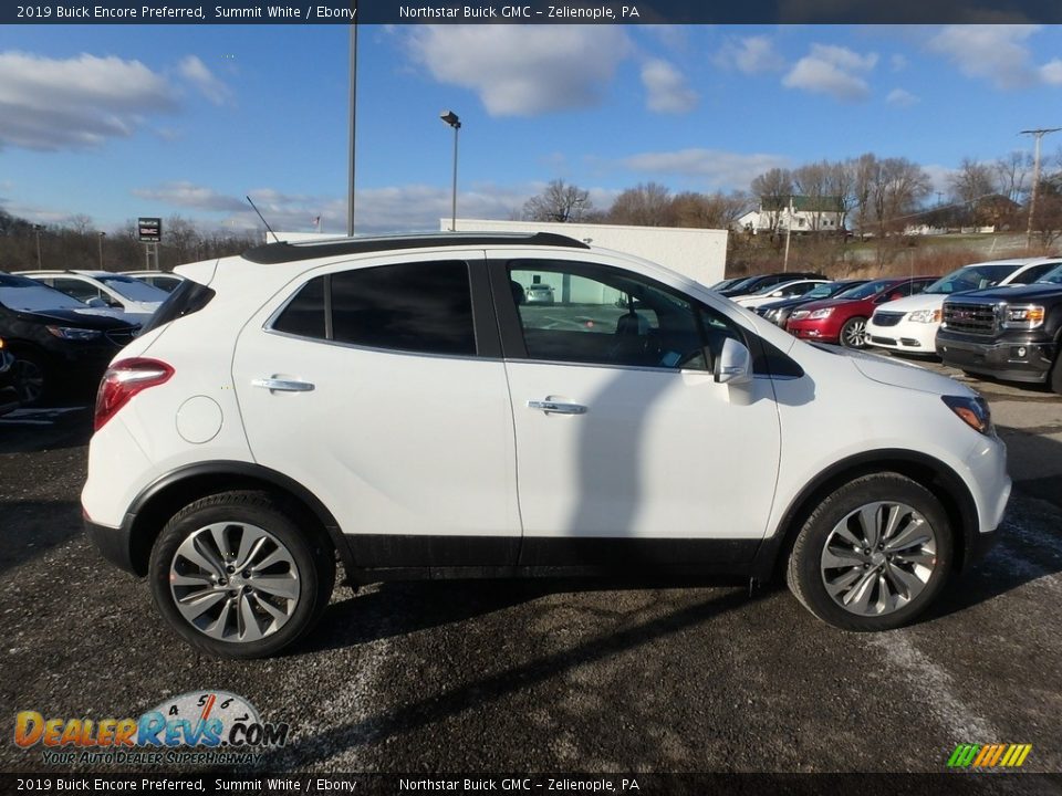 2019 Buick Encore Preferred Summit White / Ebony Photo #4