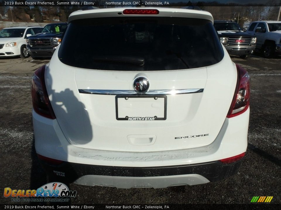2019 Buick Encore Preferred Summit White / Ebony Photo #6