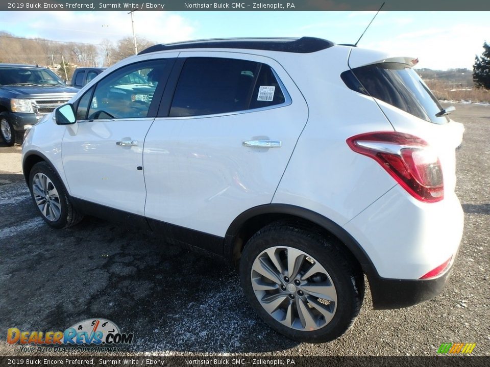 2019 Buick Encore Preferred Summit White / Ebony Photo #8