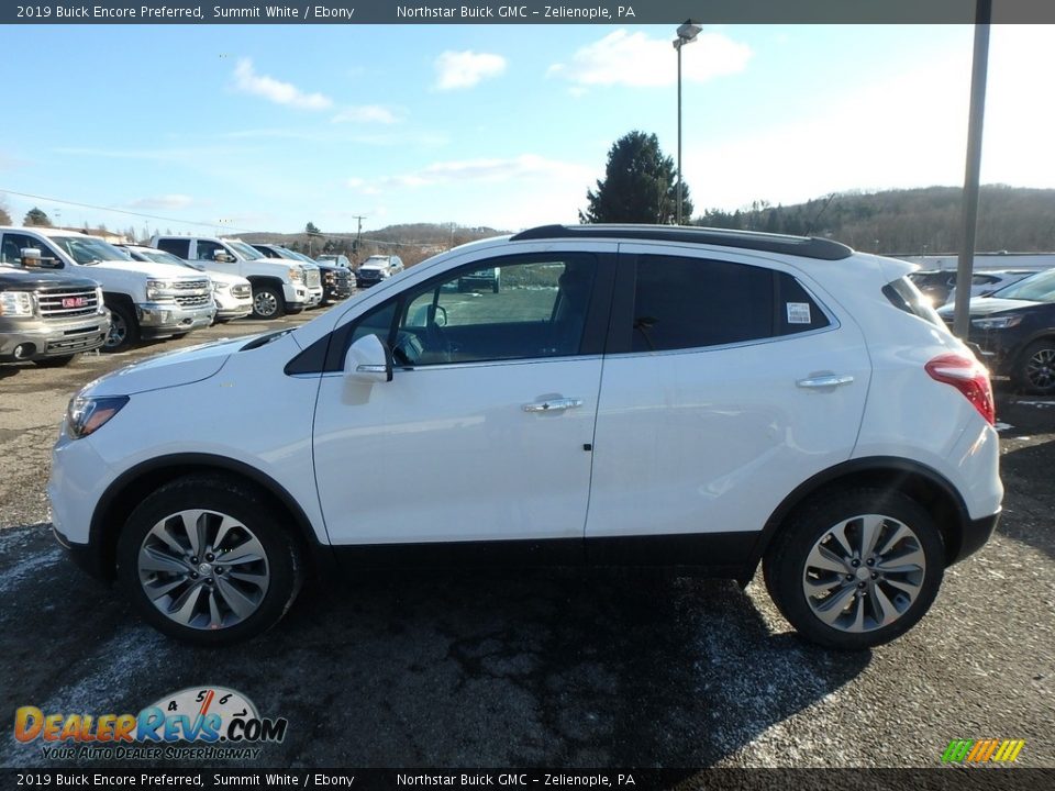 2019 Buick Encore Preferred Summit White / Ebony Photo #9