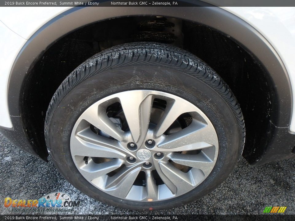2019 Buick Encore Preferred Summit White / Ebony Photo #10