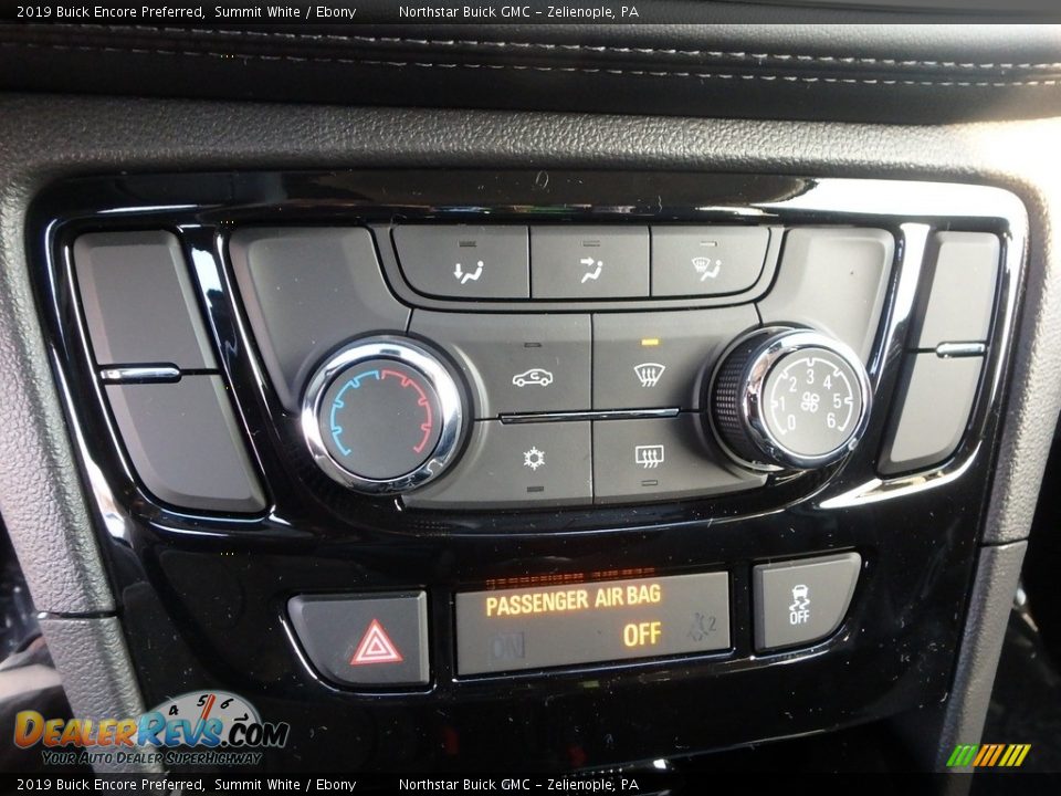 2019 Buick Encore Preferred Summit White / Ebony Photo #20