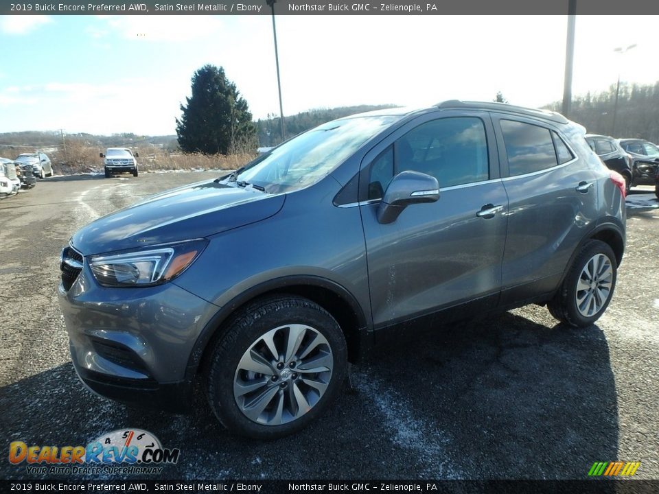 2019 Buick Encore Preferred AWD Satin Steel Metallic / Ebony Photo #1