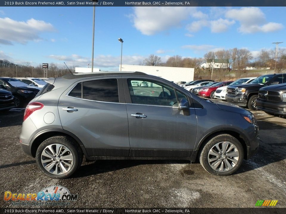 2019 Buick Encore Preferred AWD Satin Steel Metallic / Ebony Photo #4