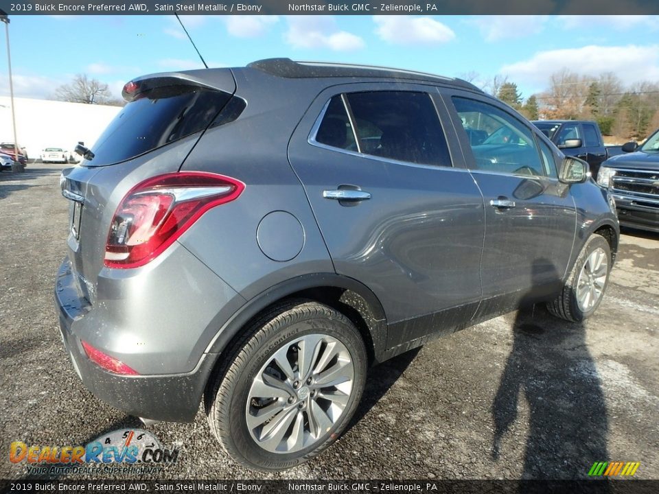 2019 Buick Encore Preferred AWD Satin Steel Metallic / Ebony Photo #5