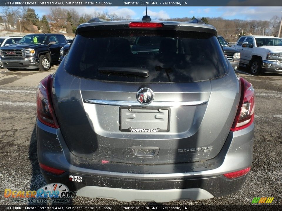 2019 Buick Encore Preferred AWD Satin Steel Metallic / Ebony Photo #6