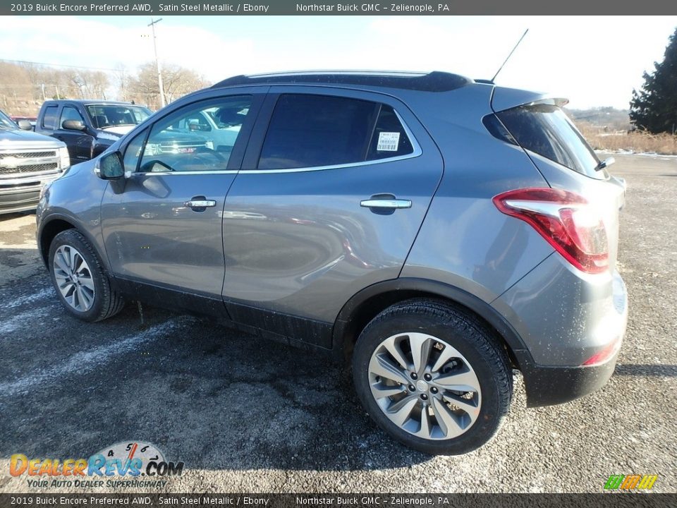 2019 Buick Encore Preferred AWD Satin Steel Metallic / Ebony Photo #8