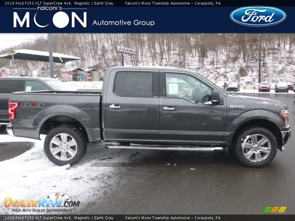 2019 Ford F150 XLT SuperCrew 4x4 Magnetic / Earth Gray Photo #1