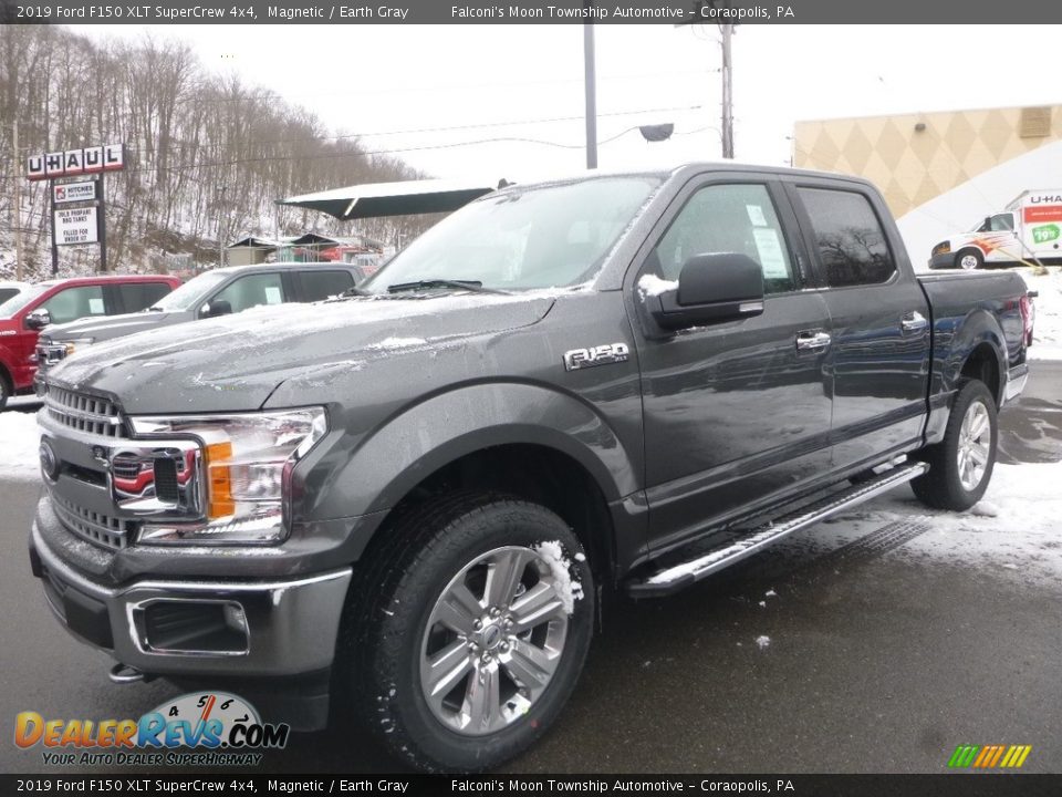 2019 Ford F150 XLT SuperCrew 4x4 Magnetic / Earth Gray Photo #2