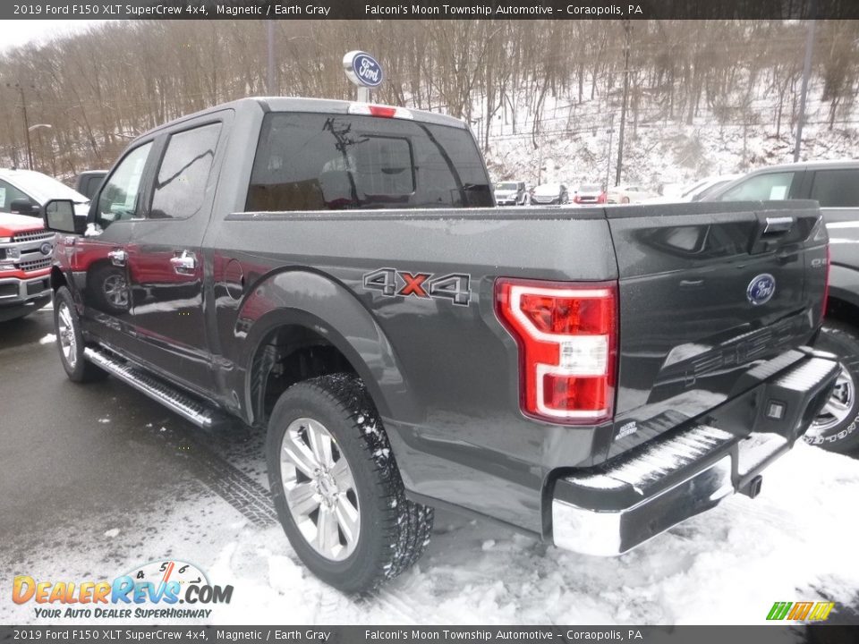 2019 Ford F150 XLT SuperCrew 4x4 Magnetic / Earth Gray Photo #3