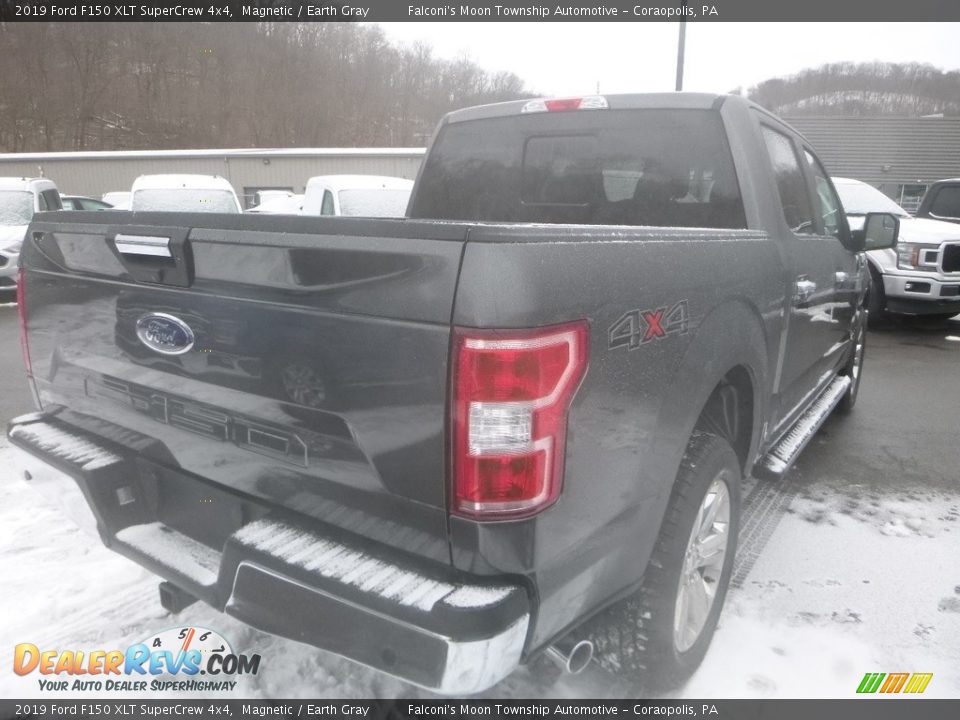 2019 Ford F150 XLT SuperCrew 4x4 Magnetic / Earth Gray Photo #4