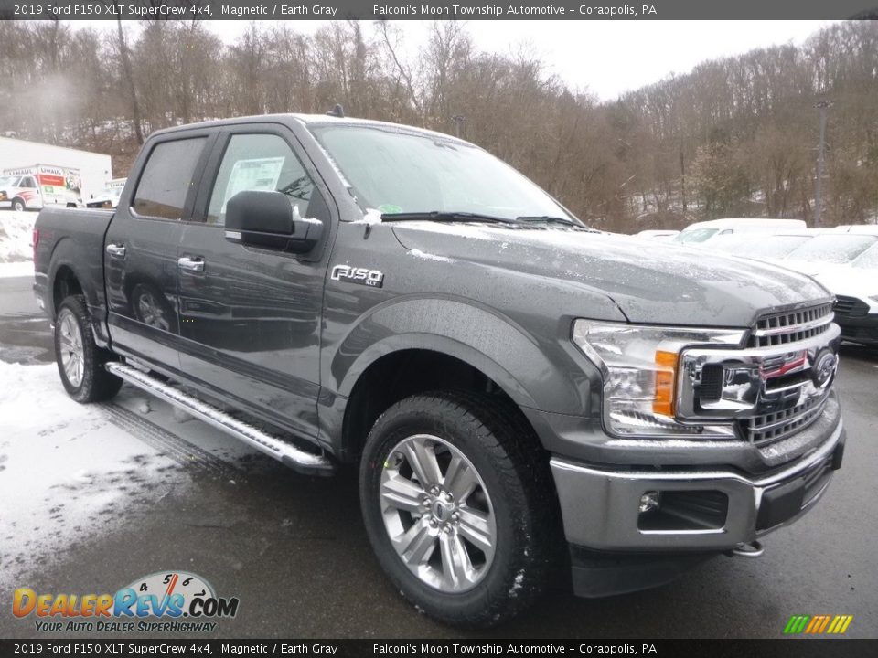 2019 Ford F150 XLT SuperCrew 4x4 Magnetic / Earth Gray Photo #5
