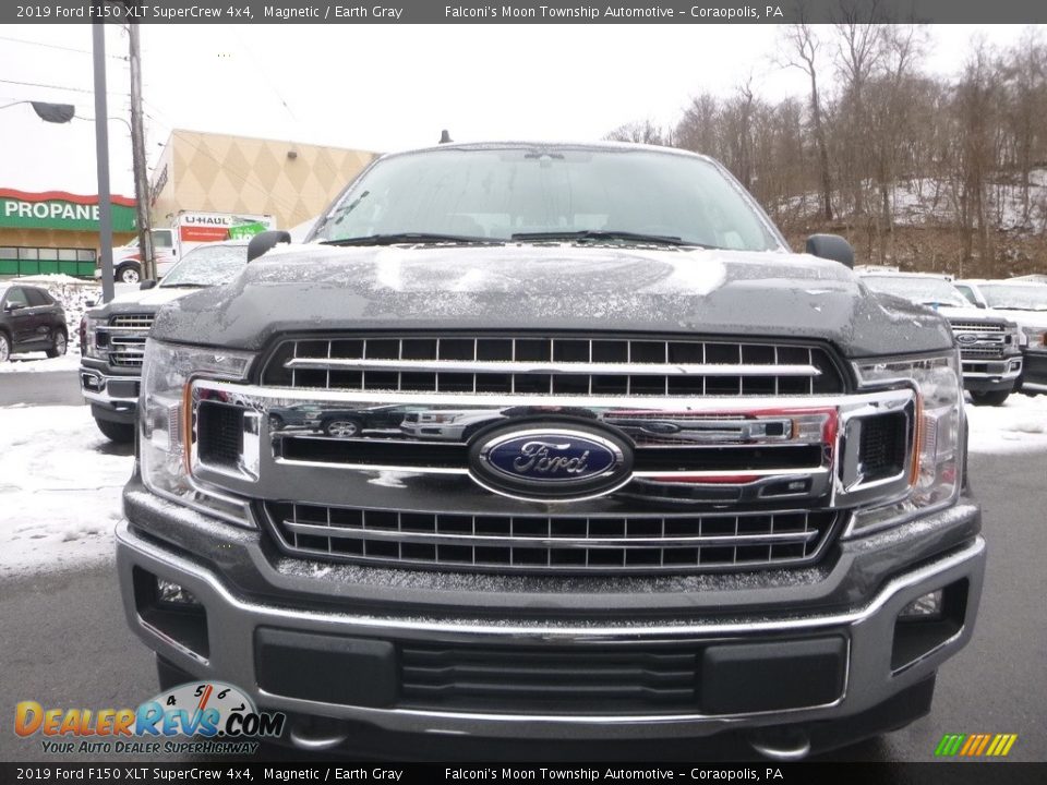 2019 Ford F150 XLT SuperCrew 4x4 Magnetic / Earth Gray Photo #6