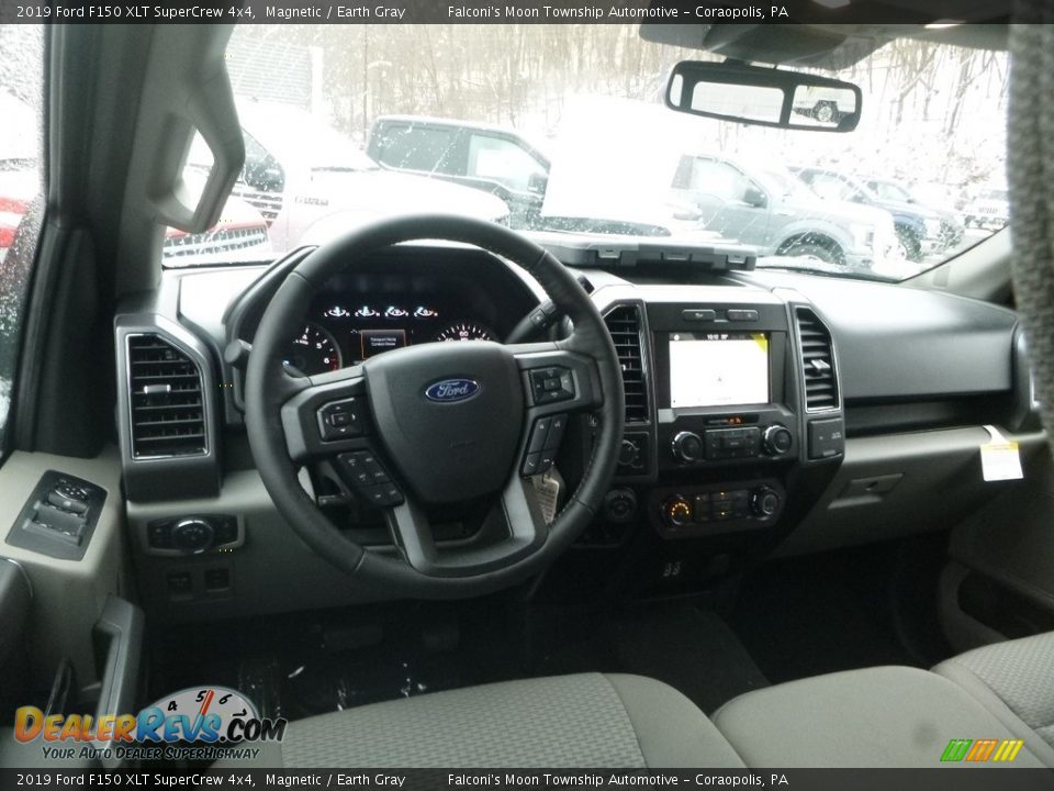 2019 Ford F150 XLT SuperCrew 4x4 Magnetic / Earth Gray Photo #9