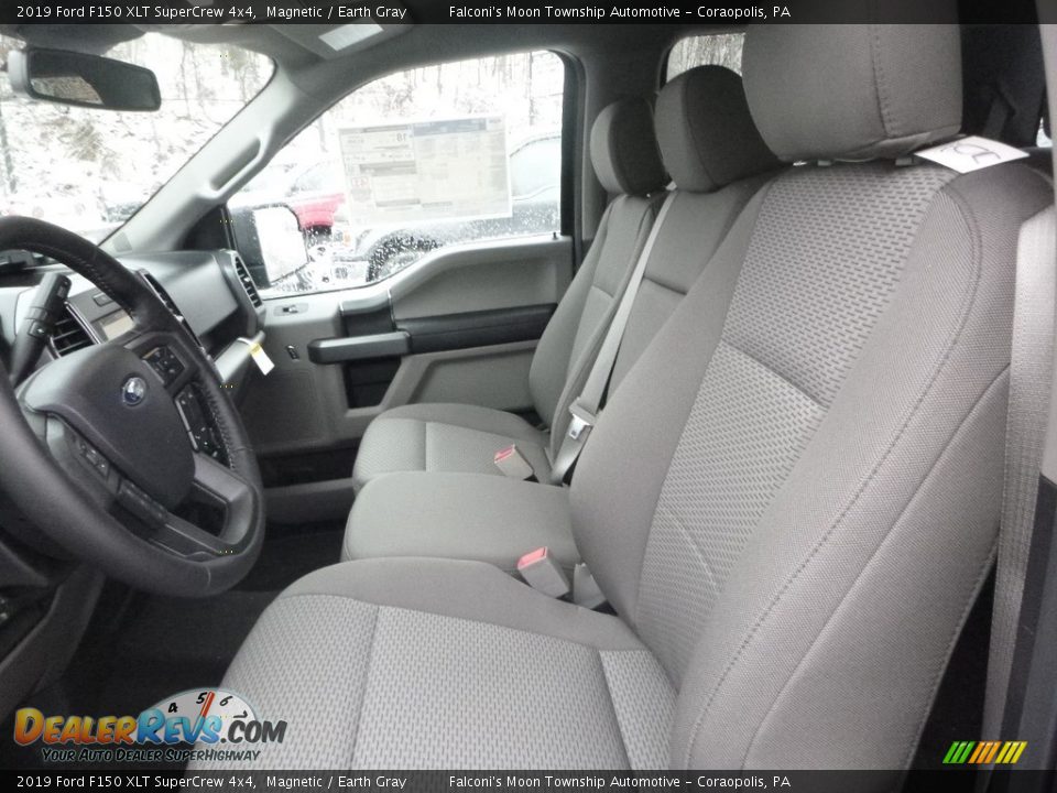 2019 Ford F150 XLT SuperCrew 4x4 Magnetic / Earth Gray Photo #10