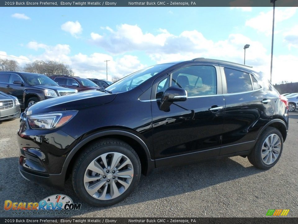 2019 Buick Encore Preferred Ebony Twilight Metallic / Ebony Photo #1